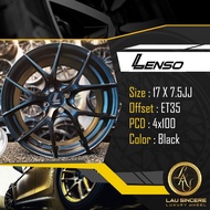 Lenso 17 X 7.5JJ 4X100 Black