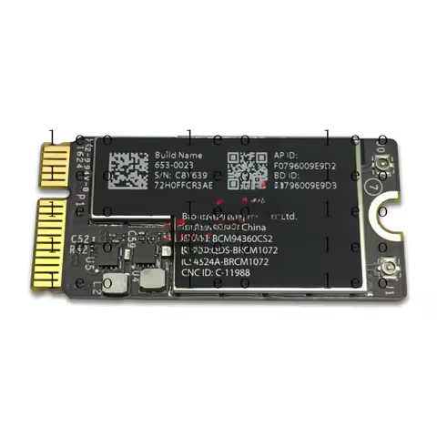 AA For MacBook Air 11" A1465 13" A1466 2013-2017 AirPort WiFi Card BCM94360CS2