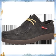 Kickers Men’s Sweat Leather Expeditions Smart Casual Boot Shoes Kasut Kulit But Lelaki Kickers Terun