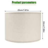 Kap Lampu Table Lampshade Lampu Tidur Meja Nakas Hias Kamar Ruang Tamu Ukuran Diameter 20cm