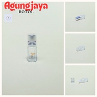 Roll On 3 Ml Rehab / Glass Bottle / Perfume Bottle / Fress Care Bottle / Wind Oil Bottle / Roll On 3