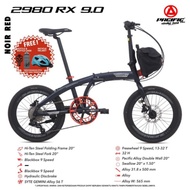 [✅New] Sepeda Lipat 20 Pacific 2980 Rx 9.0 Hidrolik Murah / Sepeda