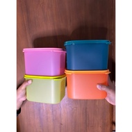 Rectangular 1.9L Colorful Tupperware Square Jar Tupperware Container