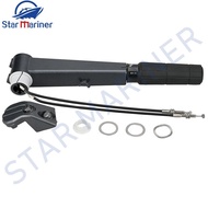 6B4-42111-00-4D Throttle Handle Steering Assy With Cab For Yamaha Outboard Motor 2T 9.9HP 15HP 6B3 6