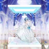 全新 正版 F:NEX 蕾姆 雷姆 Rem 婚紗 花嫁 ver. 動漫 figure + 展示盒 手辦 模型 周邊 擺件  展品盒 模型盒 防塵盒， Re: 從零開始的異世界生活