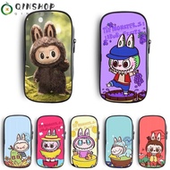 QINSHOP Labubu Pencil Bag, Large Capacity Cute Cartoon Pencil Cases, Fashion Stationery Box for Labubu