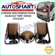 ❈ ❦ Isuzu Elf NKR/NPR Chrome Side Mirror Cover Set