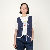 Argyle & Oxford - Ribbon Quilted Effect Vest