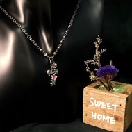 Anna Sui Necklace (2 Designs) 吊墜連頸鏈 Sparkling Stone + Floral Vintage