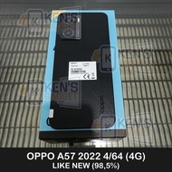 Oppo A57 2022 4/64 (4G) second / bekas / 2nd like new, mulus