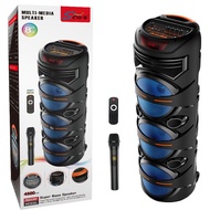 ZQS-8302 Wireless Blue Tooth Charging Speaker 8 Inch Outdoor With Amplifier Speakers Mic Karaoke