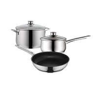 [Self-Operated] WMF Germany Futengbao Soup Pot Pot Household Milk Pot Frying Wok Stainless Steel 3-P