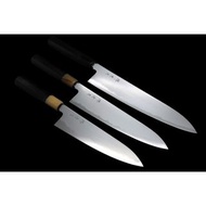 🇯🇵堺牙月 霞 白一鋼 和牛刀 210mm 💓 黑檀白水牛柄 💓 日本高級廚刀
