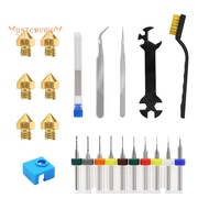 MK8 3D Printer Nozzles,For Ender3 Nozzle Cleaning Kits 3D Printer Nozzle Maintenance Kit 3D Printer 
