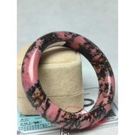 RHODONITE BANGLE ROSE STONE/ size 52.5 mm 100% Stonenatural