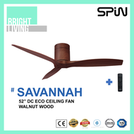 SPIN SAVANNAH 43/52/60 Inch DC-Eco Ceiling Fan