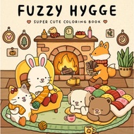 [PDF] 47 Pages Fuzzy Hygge Coloring Book By Vivi Tinta | Kids & Adult Coloring eBook autumn friends