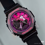 GM-2100 series watches GM-2100CB-1A Black Cloth DJ willie Men Watch Sports Watch unisex waterproof w
