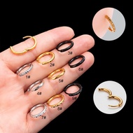 1 Piece 16Gauge 10 Mm Hoop Cartilage Clicker Earring Helix Pinna Lobe Piercing Unisex