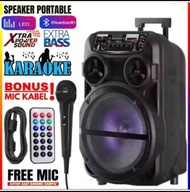 Murah Nampol......COD SALON BESAR MP3/MP4 MEGA BASS POLYTRON SPEAKER FORTABLE KAROKE BLUETOOTH LINE