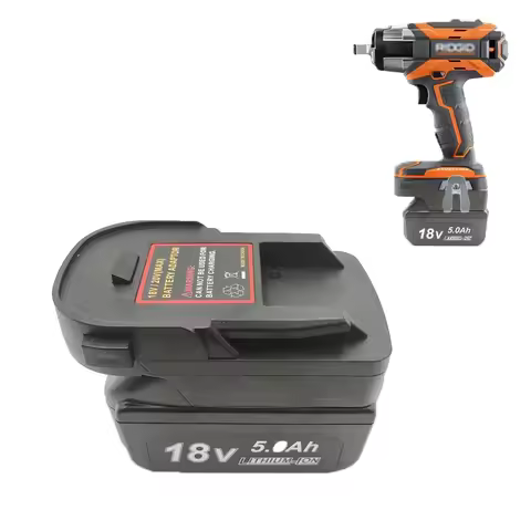 For Ridgid / AEG 18V Adapter For Makita 18V Li-ion Battery Convert To For Ridgid / AEG LXT 18V Power