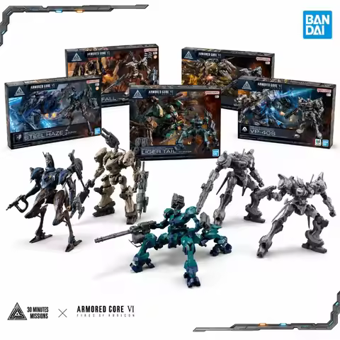 Bandai Genuine Ready Stock Ships in 72h 30MM Armored Core VI Fires of Rubicon VP-40S Steel Haze Nigh