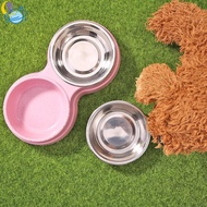 Cat Food Dish Durable Dog Food Dish Safe 2-in-1 Dog Food Pet Bowl YK