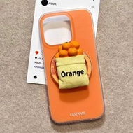 3D Orange Design Phone Case