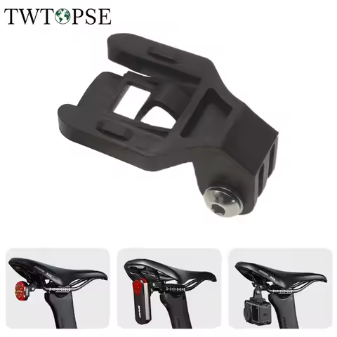 TWTOPSE Bicycle Rear Light Mount For FIZIK SELLE ROYAL Saddle With ICS Slot Fit Gopro Garmin Bike Ny
