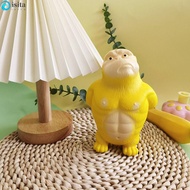 ISITA Squeeze Vent Gorilla, Orangutan Yellow Squeezing Monkey Toys, Creative Soft Rubber 16cm Stretc
