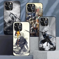 Dark Souls 01 Tempered Glass Phone Case For IPhone 16 15 14 13 12 11 Pro XS Max Plus Mini X XR 8 7 6