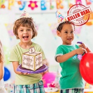 Surprise Birthday Party Decoration Diy Digital Stickers Box Decoration Birthday Money A1o6