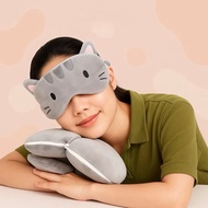 MATA Multifunctional Head Pillow Travel Pillow Eye Cover 2in1 Version Eye Mask and Neck Pillow Packa