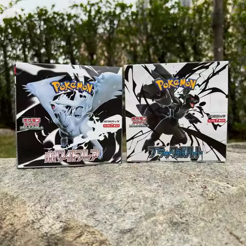 140pcs/Box Anime Pokemon Japan Version TCG Sv11W White Flare Classics Expansion Booster Box Pokemon 