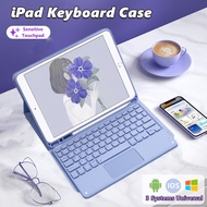 NIXXOS Keyboard Touchpad Leather Case For iPad 7th/8th/9th Gen (10.2")/Air4/Air5 (10.9")/2021/2020 (