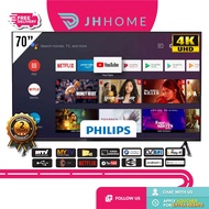 Philips 70 Inch 4K UHD Android TV 70PUT8215 | Netflix Smart TV Google Play Dolby Vision Atmos