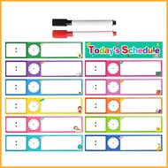 Schedule Board For Kids Responsibility Daily Schedule Board Wall Planner With 12 Cards Create Visual