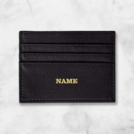 高檔牛皮RFID防盜卡套