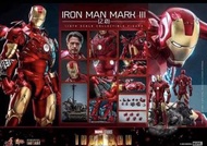 全新啡盒未開 Hot Toys MMS664-D48  1/6 Iron Man Mark III (2.0) 可動人偶