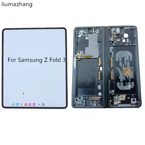 AMOLED for Samsung Z Fold 3 Mobile Phone Touch Screen Digitizer Assembly Z Fold3 5G SM-F926U LCD Dis