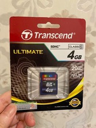 4GB SD記憶卡 Transcend👉賣場皆需先付款才出貨!沒有7-11取貨付款! 可接受再詢問! 🙏