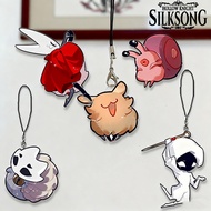 Game Hollow Knight Silksong Hornet Lace Cosplay Keychain Cartoon Acrylic Backpack Pendan