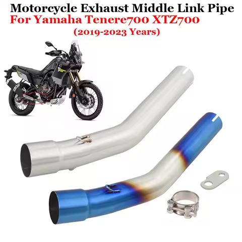 Slip On For YAMAHA Tenere700 Tenere 700 XTZ700 XTZ-700 2019 - 2023 Motorcycle Exhaust Muffler Moto M