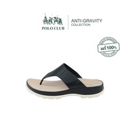 POLO CLUB Slip-On Sandals Model AG-2823 Black l Women's Health Shoes 1 Inch High