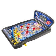 【Prime deal】 Led Music Mini Pinball Machine Arcade Cabinet Operated Game Bar Automatic Scoring For K