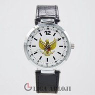 Promo.. Garuda Men's Analog Watch - Black LeatherTALI - Quartz Hy-120