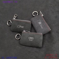 CP3N Audi AudiRS Sline Imported Suede Key Cover Bag New a6l/a7/A8L/Q357 Car Key Cover a3/a4CJMS1