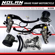 BRAKE MASTER HANDLE NOLAN Original IMPORT Z6209 CORSA CORTA RCS 19 2 TUBE BIG SMOKE RIGHTKiri NMAX P