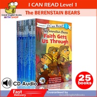 (In Stock) พร้อมส่ง I can read : The Berenstain Bears 25 เล่ม+  audio CD จำนวน 25 Books ฟรีไฟล์เสียง