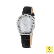 AIGNER A147201 / Women's Analog Watch / NOVARA / 2-hands / Quartz / Leather Strap / White Mother of 